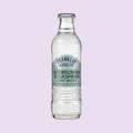A bottle of Franklin & Sons Elderflower & Cucumber Tonic Water, a premium tonic water.