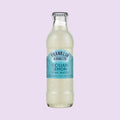 A bottle of Franklin & Sons Sicilian lemon tonic water, a premium mixer.