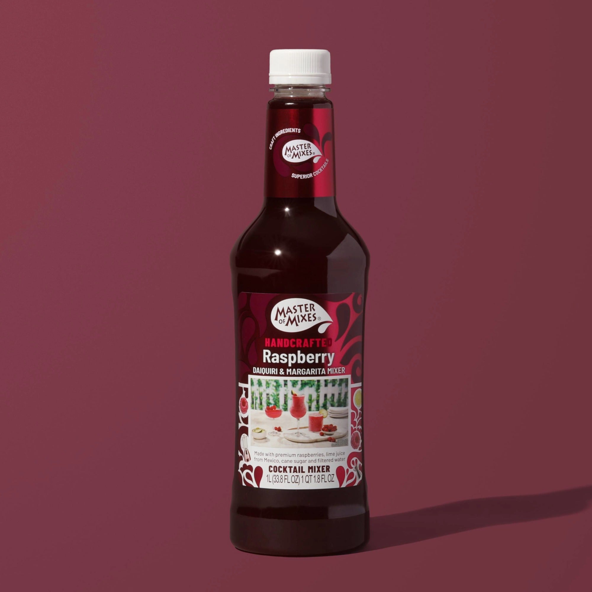 Master of Mixes Raspberry Cocktail Mixer | Premade Cocktail Mix