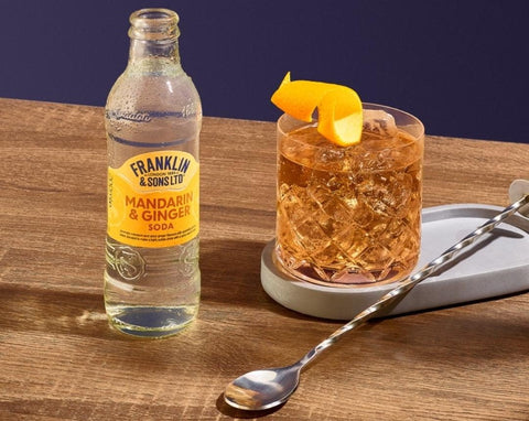 Franklin & Sons Mandarin & Ginger Soda. Franklin & Sons cocktail recipes.