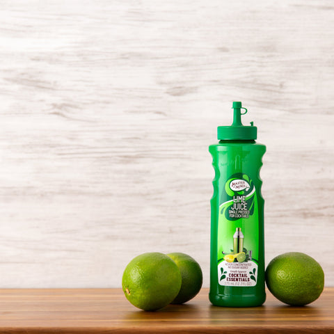 Master of mixes cocktail essentials lime juice, perfect for making cocktails and mocktails or cooking and baking. 