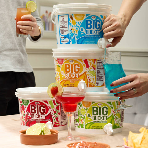 Big Bucket Blue Hawaiian