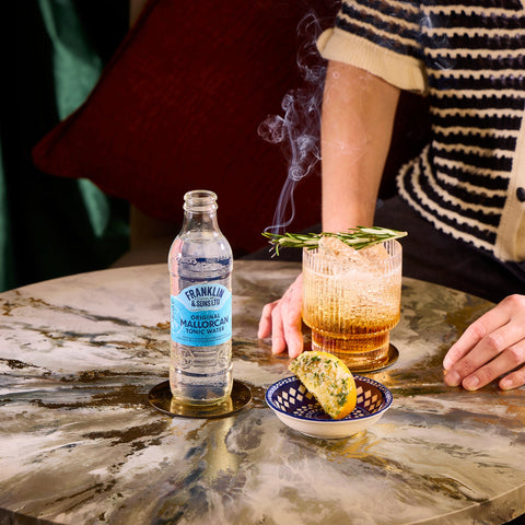Franklin & Sons original Mallorcan tonic water being used as a premium mixer. 