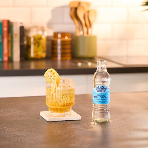 Franklin & Sons original Mallorcan tonic water being used as a premium mixer. 