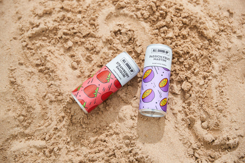 All Shook Up Passion Fruit Martini