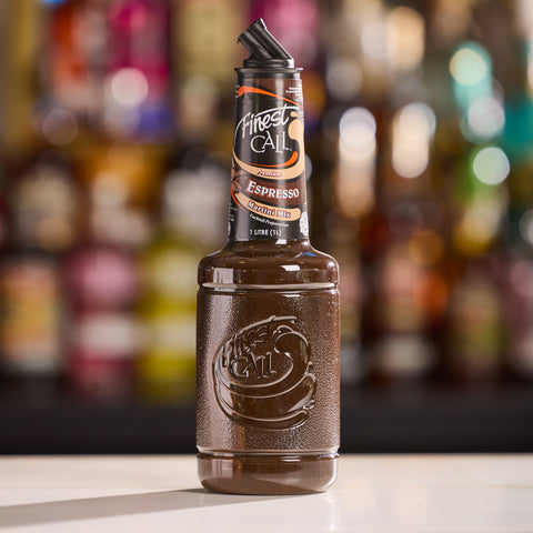 Finest Call Espresso Martini Mix in a Bar