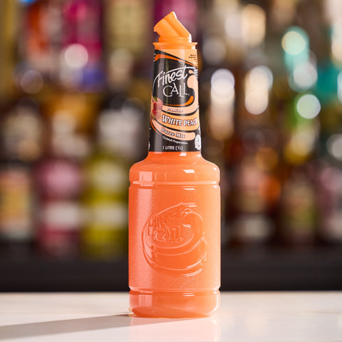 Finest Call White Peach in a Bar
