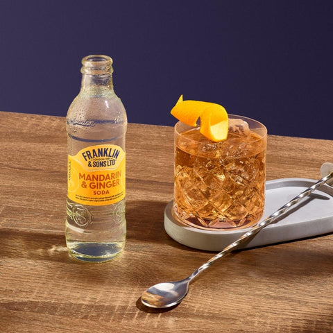 Franklin & Sons Mandarin & Ginger Soda serve