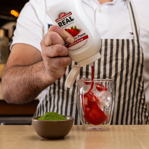 Strawberry Reàl Strawberry Puree Squeeze