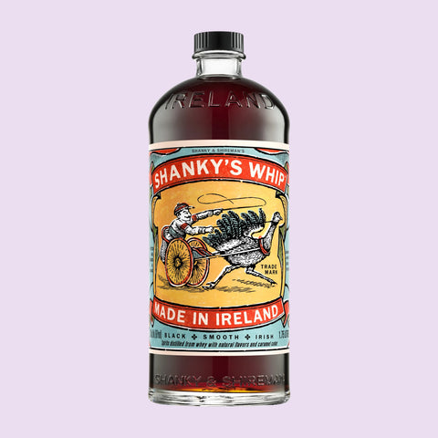 1.75l glass bottle of Shanky's Whip