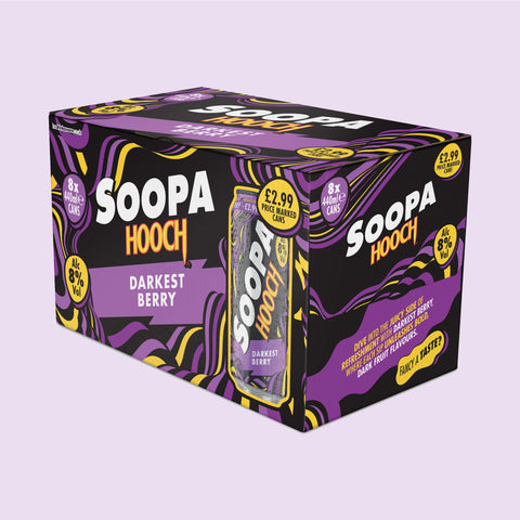 Soopa Hooch Darkest Berry