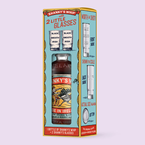Shanky's Whip Whiskey Shot Glass Gift Pack
