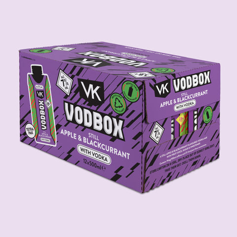 VK Vodbox Apple & Blackcurrant