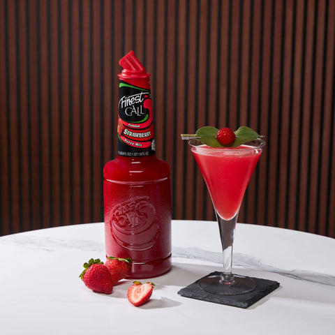 Finest Call Strawberry Puree Mix serve