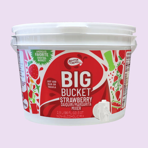 Master Of Mixes Big Bucket Strawberry Daiquiri / Margarita mixer.