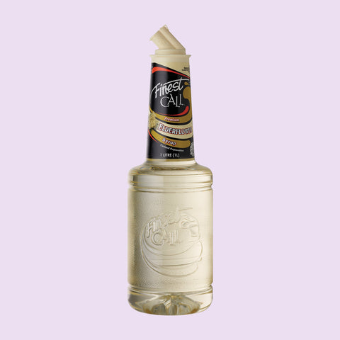 Finest call Elderflower syrup bottle 