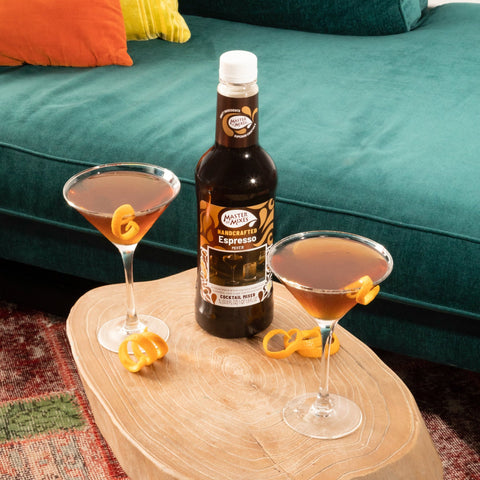 MOM Espresso cocktail mixer served