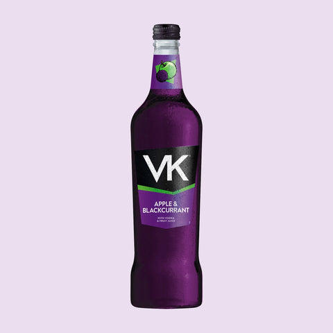 VK Apple & Blackcurrant in bottle 