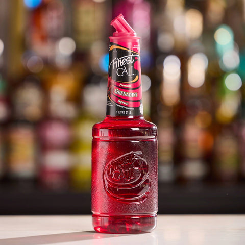 Bottle of Finest Call Premium Grenadine syrup 