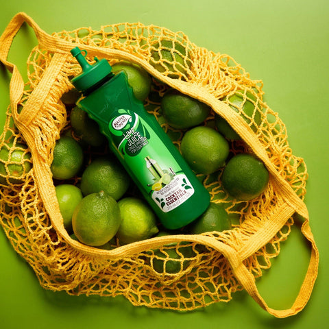 Master of Mixes Cocktail Essentials Single Pressed Lime Juice, not from concentrate. 