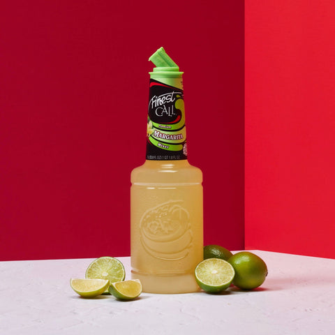 Finest Call Margarita Mixer with limes