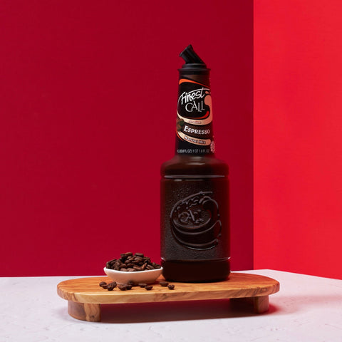 Finest Call Espresso Martini Mix with fresh coffee beans