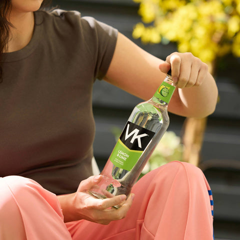 Someone opening Lemon & Lime VK