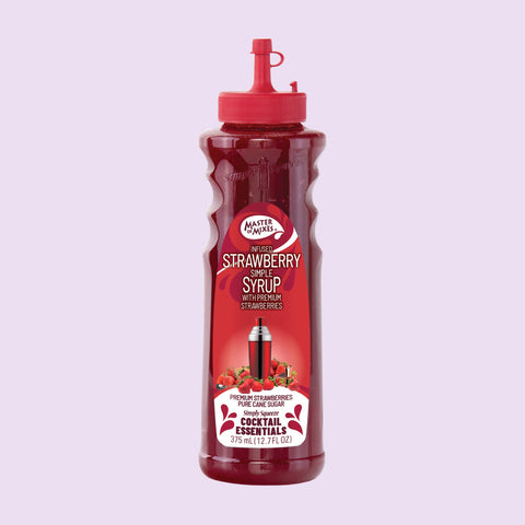 MOM infused strawberry simple syrup cocktail essentials