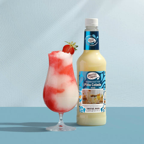 MOM pina colada cocktail mixer in drink