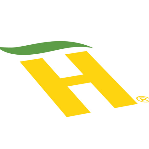 Close up of Hooch Merch logo on white T-Shirt