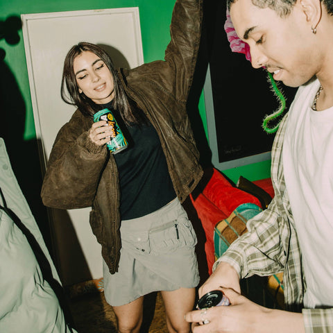 Soopa Hooch electric lemonade 90s retro raver and misbehaver 