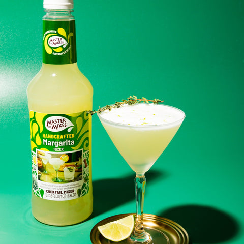 MOM Margarita bottle by glass