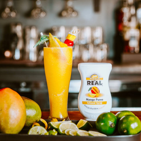 Real Mango Puree featured in drink
