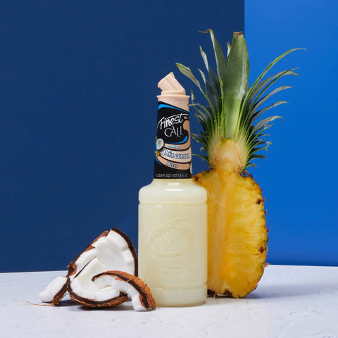 Finest Call Martinis & Pina Colada with fresh coconut & pineapple.