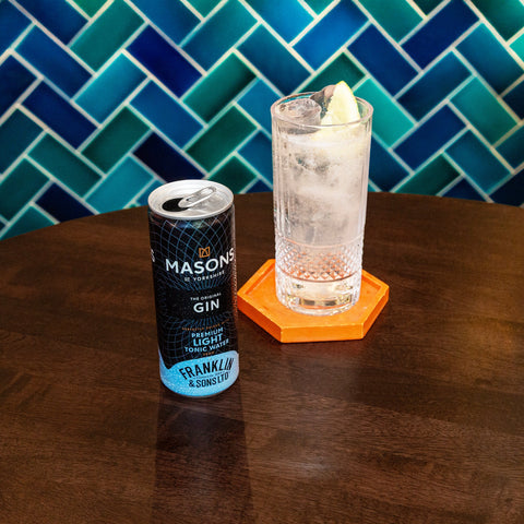 FS Masons gin in glass