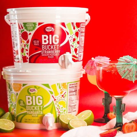 Master of Mixes Big Buckets, Strawberry, Margarita