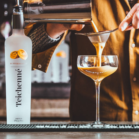 Teichenne Butterscotch Liqueur serve