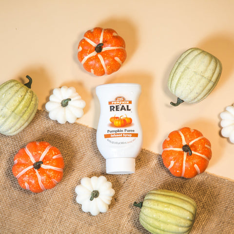Reál pumpkin puree syrup, Reál syrups are perfect for cooking & baking, making cocktails or mocktails and dirty sodas. 