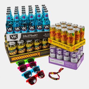Good Time In | VK Stay at Home Festival Pack including Shake Baby Shake and Mango go! energy drink