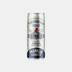 Portobello Road Gin & Franklin & Son Premium Indian Tonic Water Can | Good Time In