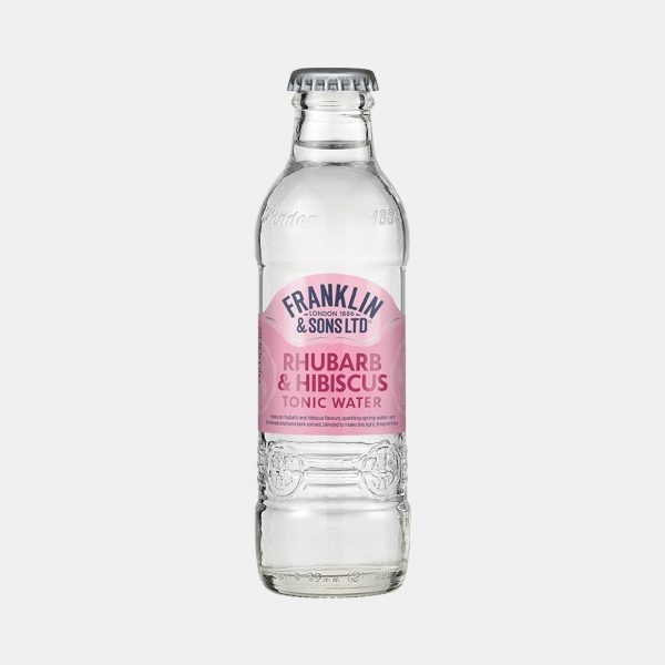 Good Time In | Franklin & Sons Rhubarb & Hibiscus Tonic Water 200ml