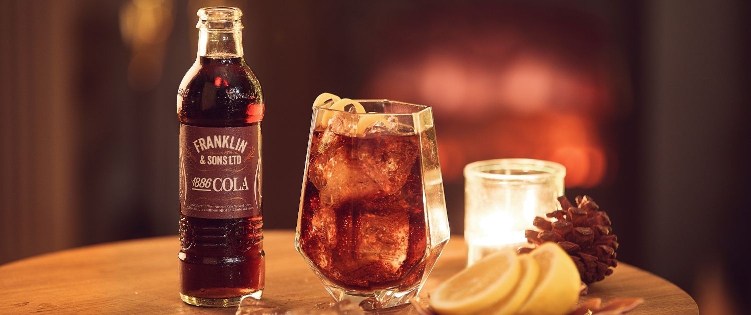 Good Time In | Franklin & Sons Cola, with a cocktail including cola