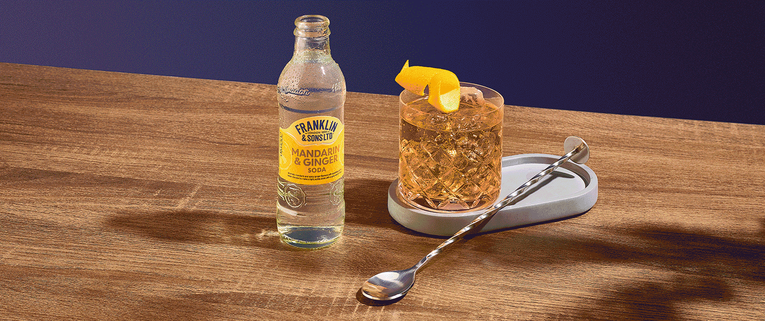 Good Time In | Franklin & Sons cocktail using Mandarin & Ginger Soda